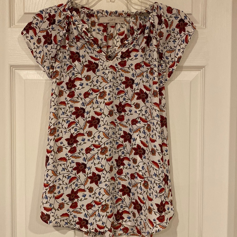Loft Floral top